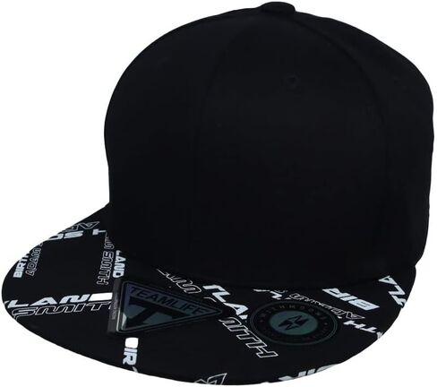 قبعة WithMOONS Snapback قبعة الهيب هوب ذات حافة مسطحة بحروف TR21426 in Saudi Arabia