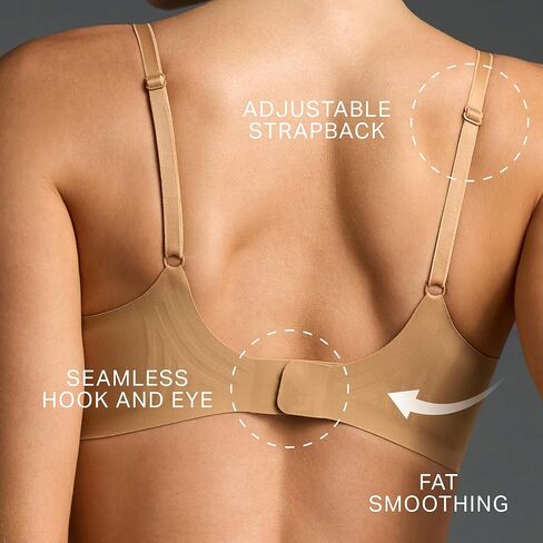 حمالة صدر EBY Sunkissed Relief مع أشرطة قابلة للتعديل، حمالات صدر للنساء، مقاس - M in Kuwait