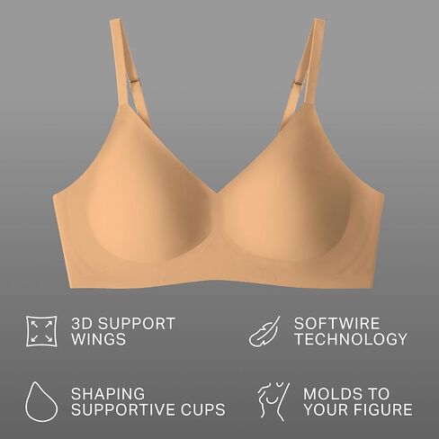 حمالة صدر EBY Sunkissed Relief مع أشرطة قابلة للتعديل، حمالات صدر للنساء، مقاس - M in Kuwait