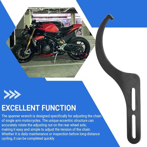 أداة ضبط السلسلة غريب الأطوار 88713.1038 لـ Ducati 748 848 916 996 998 1098 1198 V4، تناسب Hypermotard 796 821 939 950 1100 Monster- سلسلة ضبط C مفتاح ربط in Kuwait