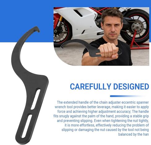 أداة ضبط السلسلة غريب الأطوار 88713.1038 لـ Ducati 748 848 916 996 998 1098 1198 V4، تناسب Hypermotard 796 821 939 950 1100 Monster- سلسلة ضبط C مفتاح ربط in Kuwait