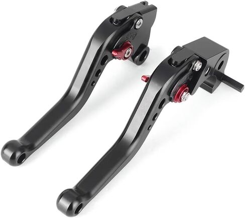 Long Brake Clutch Lever Sets CNC Aluminum Replacement for Kawasaki 2017-2024 Z650 Z900 Ninja 650R ER-6F Vulcan S 650 EN650 KLE650 Versys 650 KLZ1000 Versys 1000 ZX-4RR (A) in Saudi Arabia
