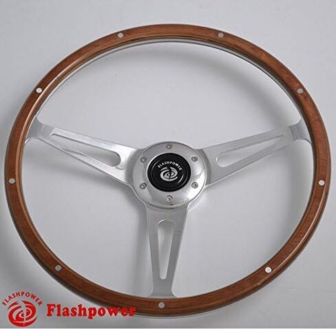 Horn Button Ring for 6-bolt Steering Wheels (Polished) in Kuwait
