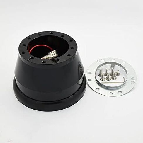 Flashpower 3 Bolt Steering Wheel Adapter Boss Kit Polished Compatible with Ford, Lincoln, Mercury in Saudi Arabia
