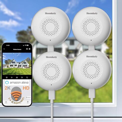 2K/3MP Light Bulb Security Camera, Security Cameras Wireless Outdoor for Home Security, Color Night Vision, Motion Tracking Detection & Alarm, 360° WiFi Bulb Security Camera, 2-Way Talk,Alexa in Saudi Arabia