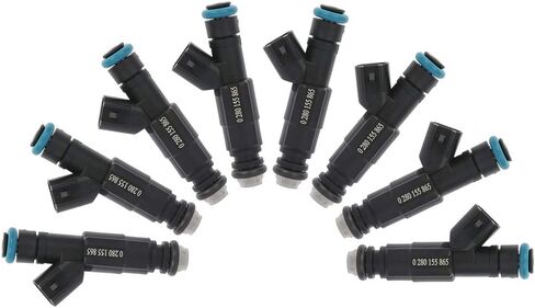 Aintier 8Pcs 4 Holes Automotive engine Fuel Injectors Compatible for 1999 2001 2003 2004 for Ford for Mustang,99-02 for Lincoln for Continental,99-04 for Lincoln for Navigator 0280155865 in Kuwait