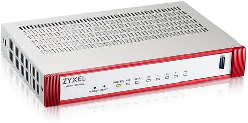 Zyxel ZyWALL Firewall USG Flex 50H Bundle | PoE+ | High Speed Cyber Security Firewall vs Malware | VPN | 1-Year UTM Gold Security Pack | Nebula Cloud [USGFLEX50HP] in Kuwait