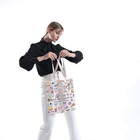 Fairytale Fans Tote Bag Vacation Trip Gift Mouse Ice Cream Shoulder Bag WDW Magic Gift Snacks Lover Gifts (ICE things 2) in Saudi Arabia