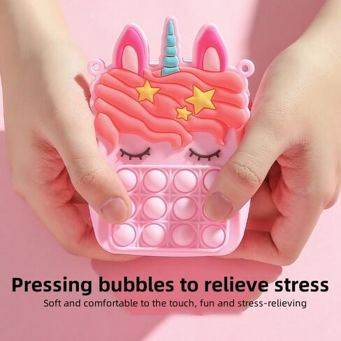Fidget Bag, Small Pop Purse for Women Pop Bag, Silicone Fidget Shoulder Bag, Best Gifts in Saudi Arabia