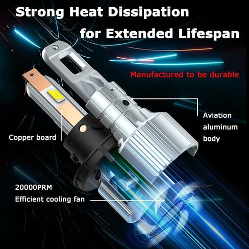 H13/9008 Bulbs, 9145/9140 Fog Lights for Ford F250 F350 F450 F550 2017 2018 2019 2020 2021 2022, 6500K Cool White Super Duty Driving Light, Plug and Play, Pack of 6 in Saudi Arabia