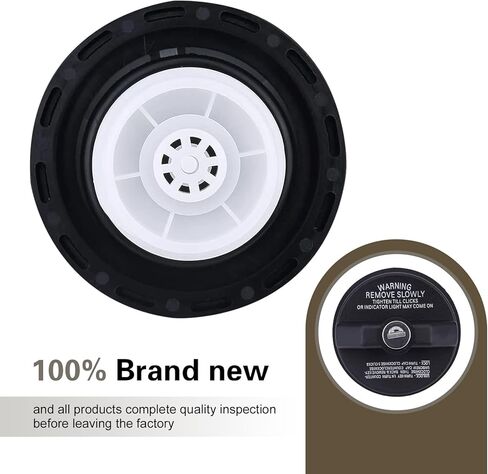قفل غطاء الغاز، أغطية خزان وقود السيارة مع مفتاحين، يستبدل OEM #10504، 77300-47020، غطاء وقود تلقائي مضاد للسرقة من بلاستيك ABS، غطاء أغطية غاز مقاوم للماء عالمي لمعظم السيارات (أسود) in Kuwait