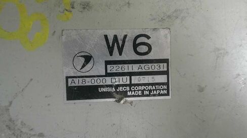 Engine ECM Control Module at Fits 00-01 Compatible with Subaru Forester 22611 AG031 22611AG031 in Saudi Arabia