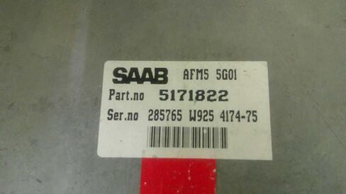 Engine ECM Electronic Control Module MT Fits 99-00 SAAB 9-3 5171822 in Saudi Arabia