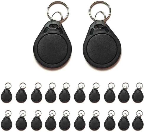 10 PCS 13.56 MHz UID Writable Rewritable Clone IC Smart Key Fobs, Compatible with MIFARE Classic 1K, RFID Blank Tag for Access Control Key Tag Rewritable in Saudi Arabia