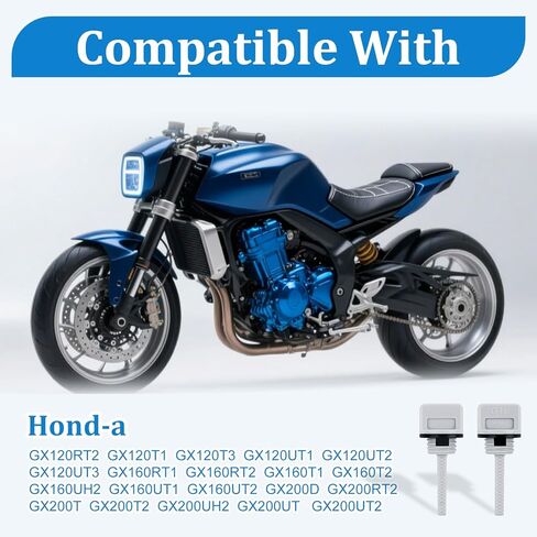 قطعتان من مجموعة غطاء حشو الزيت 15600-Z7E-000 متوافقة مع أجزاء حشو زيت المحرك Honda GX390، مكونات بديلة للمحركات، مستلزمات الصيانة الاحترافية in Kuwait