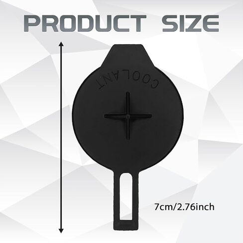 1PCS Engine Coolant Reservoir Tank Lid Cap Cover, Repalce OEM# 6471-23030 1306F5 Reservoir Tank Cap, Car Engine Accessories Radiator Cap Fits for Toyota Corolla 2014-2019, Yaris in Kuwait