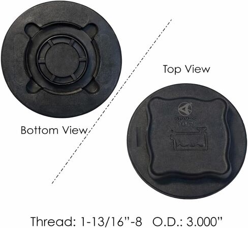 Surge Tank Cap Pressure Outlet Cap for Volvo VNL – Heavy Duty Cooling System Replacement – Compatible with OEM 1674083 20517007 in Saudi Arabia