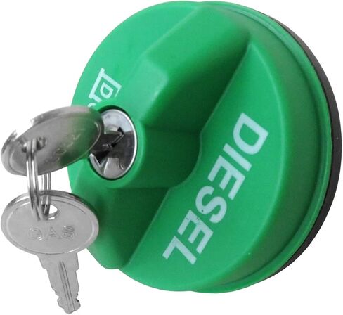 Upgraded 10591D 9MGC791 31778D Locking Fuel Gas Cap, Fuel Tank Cap for Chevy Silverado Express C3500 K3500, for Dodge Ram 3500 W350 D350, for Ford F-250 E-350, for G*MC Sierra Savana in Kuwait