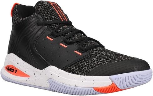 AND1 Mens Take Off 3.0 Basketball Sneakers Shoes - Black in Saudi Arabia