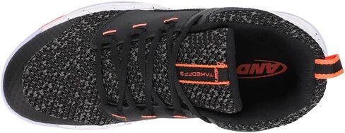 AND1 Mens Take Off 3.0 Basketball Sneakers Shoes - Black in Saudi Arabia