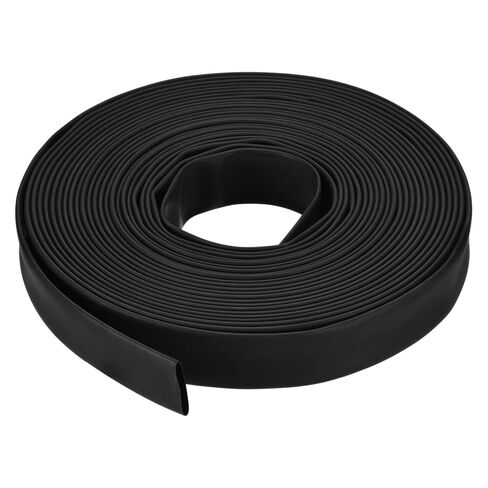 MECCANIXITY Heat Shrink Tubing, 3:1 Ratio 1 Inch Dia 30ft Adhesive Lined Dual Wall Heat Shrink Tube Waterproof Sealed Black in Saudi Arabia