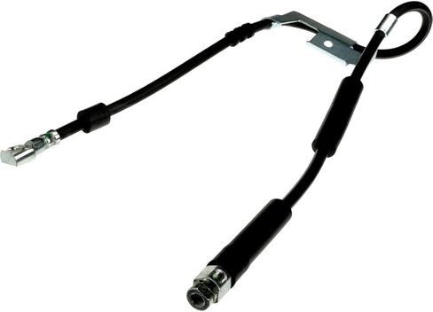 خرطوم الفرامل - قطعة واحدة من مجموعة خرطوم الفرامل الهيدروليكية الأمامية اليسرى لسيارة دودج رام 2500 5.9L 4WD 1995 1996 1997، لسيارة دودج رام 2500 8.0L 4WD 1995 1996 1997، لسيارة دودج رام 3500 5.9L 4WD 1994 1995 1996 in Kuwait