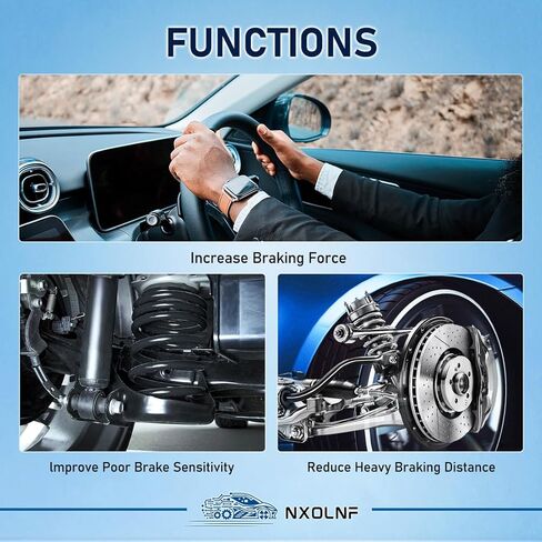 خرطوم الفرامل - قطعة واحدة من مجموعة خرطوم الفرامل الهيدروليكية الأمامية اليسرى لسيارة دودج رام 2500 5.9L 4WD 1995 1996 1997، لسيارة دودج رام 2500 8.0L 4WD 1995 1996 1997، لسيارة دودج رام 3500 5.9L 4WD 1994 1995 1996 in Kuwait