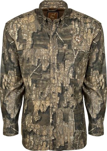 قميص Ol' Tom رجالي شبكي من الخلف بأكمام طويلة من البوليستر Mossy Oak. in Saudi Arabia