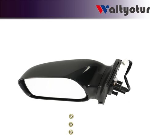 waltyotur Left Rearview Mirror Power Paintable Replacement for TO1320178 Replacement for Corolla 2003-2008 in Kuwait