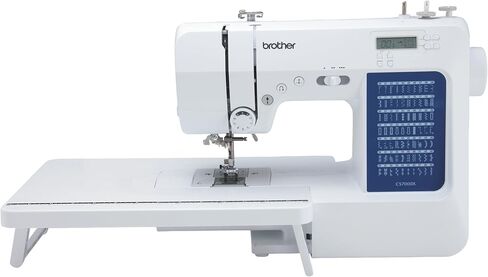 Brother CS7000X Computerized Sewing and Quilting Machine, and 5300A Hard Plastic Storage and Carry Case, SASEW6 Premium Sewing Thread 6-Pack Included in Saudi Arabia