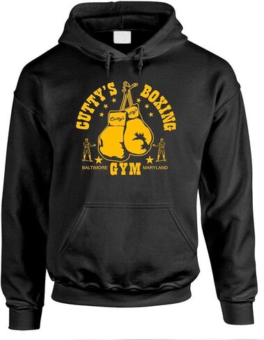 BOXING CUTTY'S GYM - baltimore the cut - Mens Pullover Hoodie in Saudi Arabia