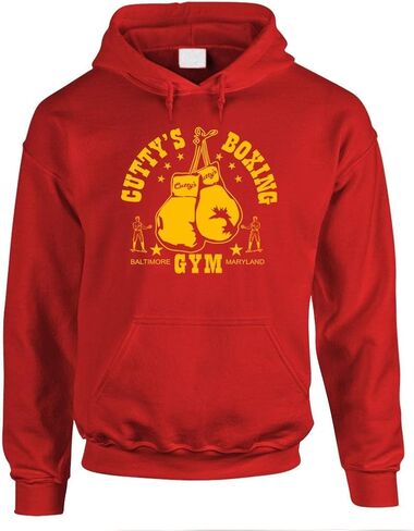 BOXING CUTTY'S GYM - baltimore the cut - Mens Pullover Hoodie in Saudi Arabia