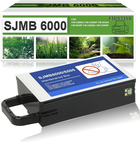 صندوق الصيانة SJMB 6000 6500 C33S021501 إعادة تصنيع صندوق نفايات الخرطوشة متوافق مع طابعات ColorWorks CW-C6000A CW-C6000P CW-6030A CW-6030P CW-C6500A CW-C6500P in Saudi Arabia