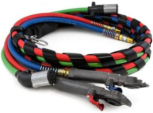TRAMEC SLOAN 451204 3 in 1 Wrap with Red & Blue Hose, 12', Maxx Grips, Sonogrip Abs with Straight & Angled Ends in Kuwait