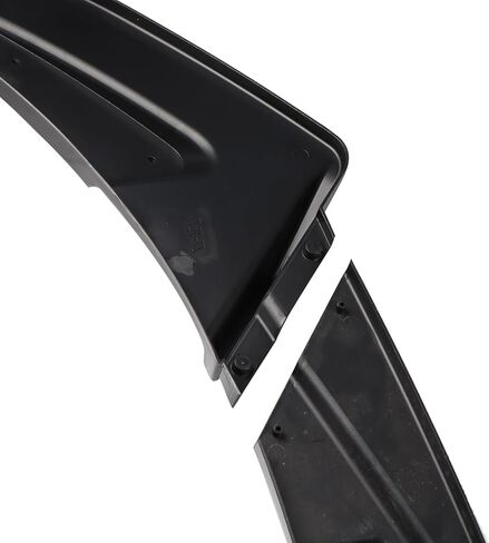 حافة مصد أمامي جديدة متوافقة مع Hyundai Elantra Limited SE SEL 2021 2022 2023 4 أبواب سيدان طقم الجسم - سبويلر أمامي رياضي أسود لامع 3 قطع in Kuwait