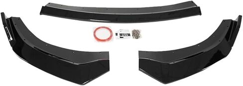 Front Bumper Lip Splitter For 2020-2023 Dodge Charger Widebody 3pcs (Gloss Black) in Saudi Arabia