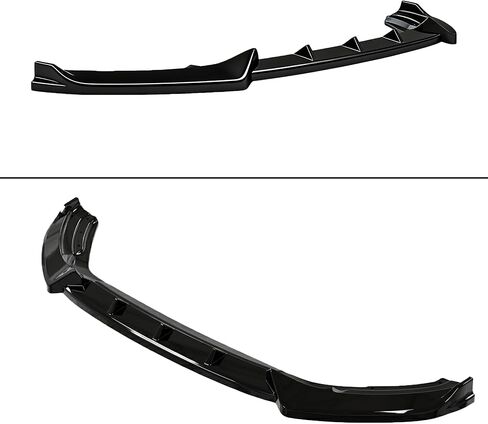 STSEV01 Front Bumper Lip Splitter Spoiler Fit for Ford Edge 2015 2016 2017 2018 Accessories SE/SEL/Titanium, 3pcs Air Dam Chin Body Kit Underbody Lip (Gloss Black) in Kuwait