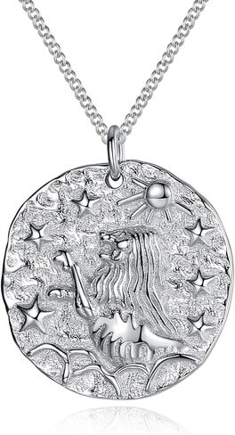 VIKI LYNN Zodiac Constellation Necklace 925 Sterling Silver Horoscope Jewelry for Women in Kuwait