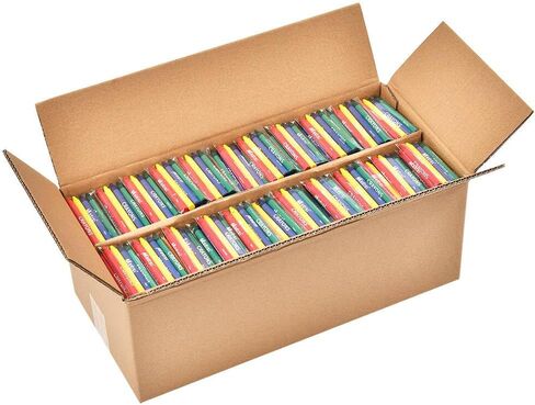 Madisi Crayons Bulk Pack, Regular Size, 4 Colors, 400 Packs, 1600 Count in Kuwait