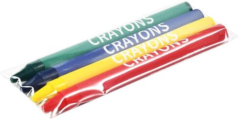 Madisi Crayons Bulk Pack, Regular Size, 4 Colors, 400 Packs, 1600 Count in Kuwait