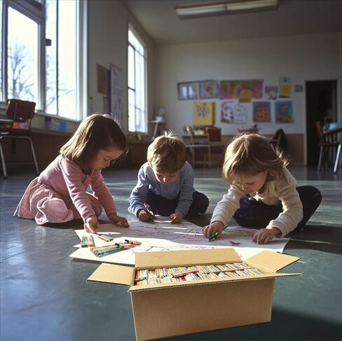 Madisi Crayons Bulk Pack, Regular Size, 4 Colors, 400 Packs, 1600 Count in Kuwait