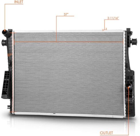 Compatible with Ford F250-F550 Super Duty 6.4L etc 2008-2010 AT DPI13022, silver in Saudi Arabia