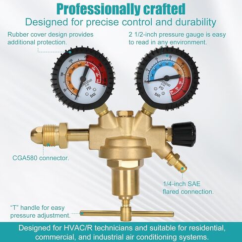 53010 مجموعة أدوات اختبار ضغط التدفئة والتهوية وتكييف الهواء للسيارات، منظم ضغط النيتروجين، خرطوم الشحن، محول كشف التسرب، موصل R134a، صناديق بلاستيكية مصبوبة مخصصة، أدوات اختبار الضغط الاحترافية in Kuwait