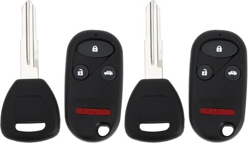 X AUTOHAUX 2 مجموعة 315 ميجا هرتز KOBUTAH2T دخول بدون مفتاح عن بعد الإشعال المستجيب مفتاح فوب لهوندا أكورد 1998-2002 ل أكورا TL 1999-2003 13 رقاقة 4 أزرار 2 قطعة in Kuwait