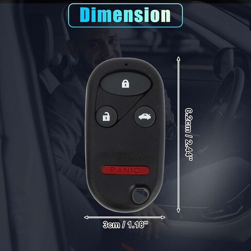 X AUTOHAUX 2 مجموعة 315 ميجا هرتز KOBUTAH2T دخول بدون مفتاح عن بعد الإشعال المستجيب مفتاح فوب لهوندا أكورد 1998-2002 ل أكورا TL 1999-2003 13 رقاقة 4 أزرار 2 قطعة in Kuwait