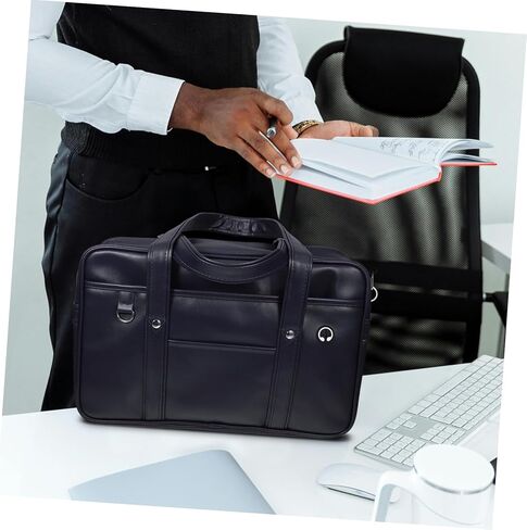 PU Uniform Bag for Laptops Versatile Dual Carrying Tote with Straps for Daily and Outdoor Use for School and Business Activities in Saudi Arabia