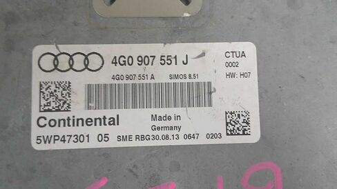Engine ECM Control Module 3.0L 2014 14 Compatible with Audi A7 4G0 907 551 J 4G0907551J in Saudi Arabia