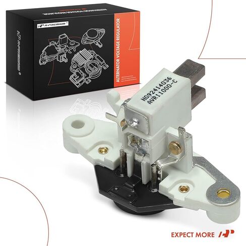 A-Premium 14V Alternator Voltage Regulator Compatible with Fiat 124 & Mercedes-Benz W111 & Volvo & Volkswagen & Ferrari & Ford & Lamborghini & Lancia & NSU & Opel & Pininfarina & Puch & Seat & Suzuki in Saudi Arabia