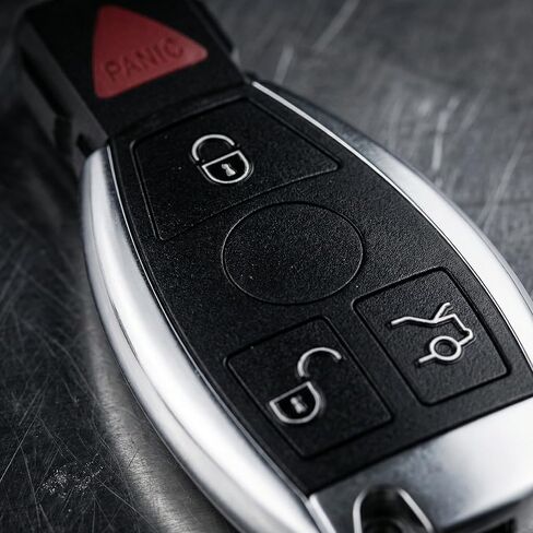 استبدال مفتاح Fob عن بعد يناسب 1997-2014 Mercedes Benz C CL E GL ML R S Class 1997-2014 Mercedes 300 SL Sprinter دخول بدون مفتاح عن بعد IYZ3312 IYZDC (حزمة من 2) in Kuwait