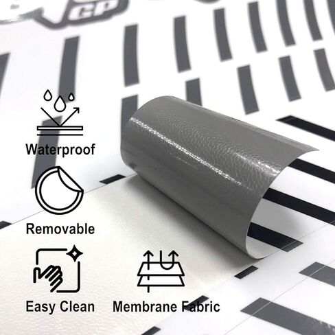 MC MOTOPARTS 17 inch Wheel Rim Stickers Decals Vinyl Glossy AA02 Compatible with YZF R6 99-24 09 10 11 12 13 14 15 16 17 18 19 20 21 22 23 24 (WHITE) in Saudi Arabia